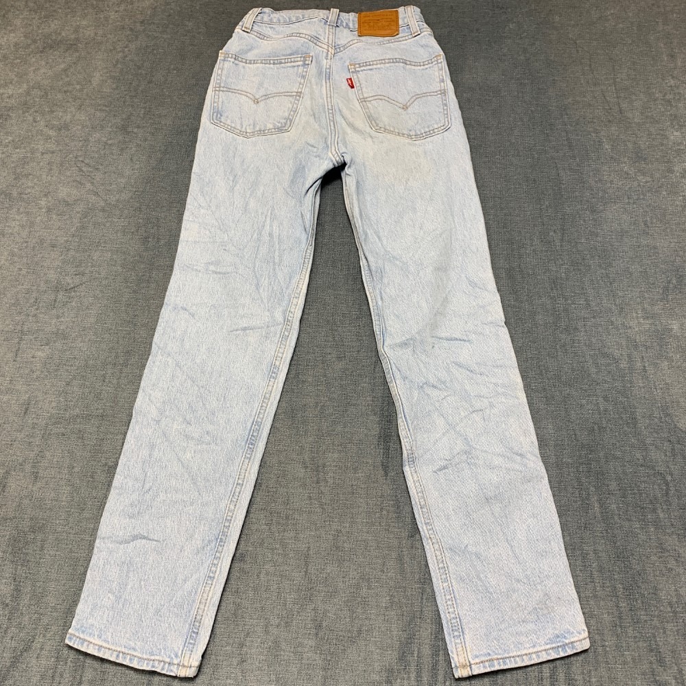 Levi's 70's High Slim Fit Jeans Womens 23x29 Blue Denim Cotton Stretch Straight